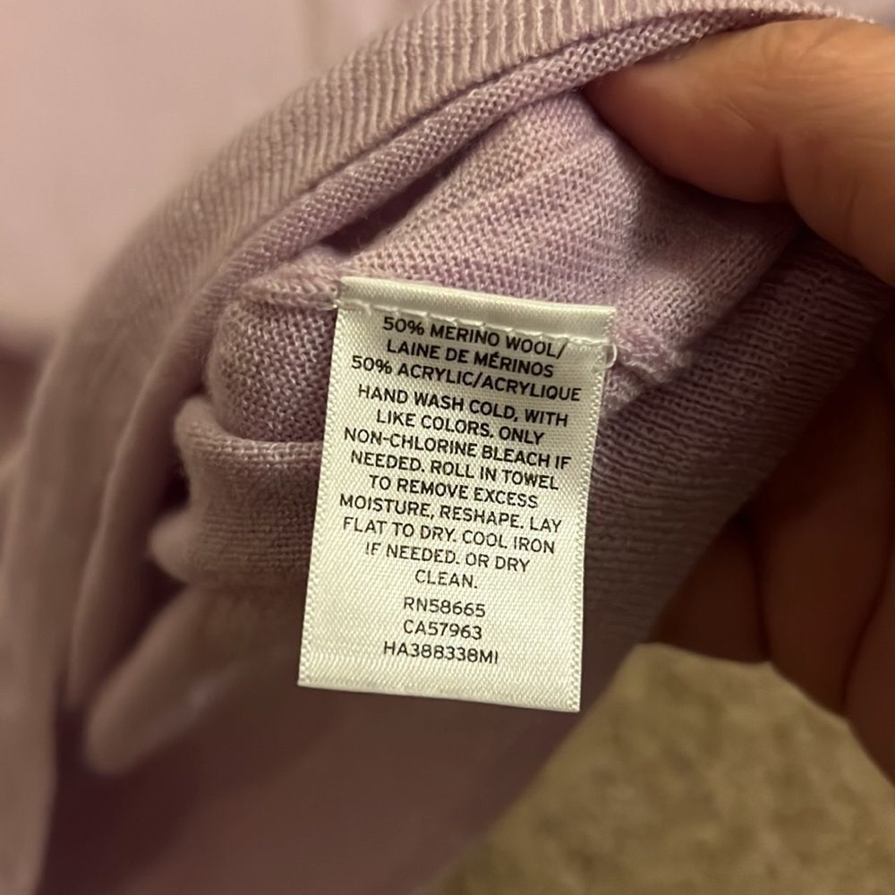 ‎Halogen large purple sweater - Picture 7 of 8